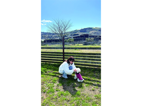 卒業生と卒業犬で卒業旅行♪